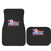 Retro Pontiac Classic Car Dealership Sign Full Set Car Mats | Artistshot