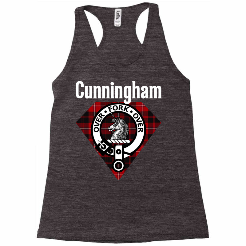 Cunningham Clan Scottish Name Coat Of Arms Tartan Sweatshirt Racerback Tank by cm-arts | Artistshot