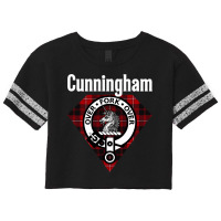 Cunningham Clan Scottish Name Coat Of Arms Tartan Sweatshirt Scorecard Crop Tee | Artistshot