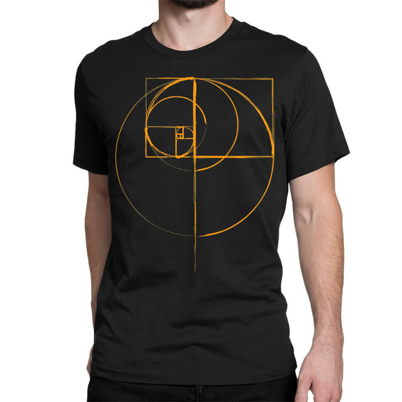 Fibonacci Golden Ratio Circle T Shirt Classic T-shirt | Artistshot