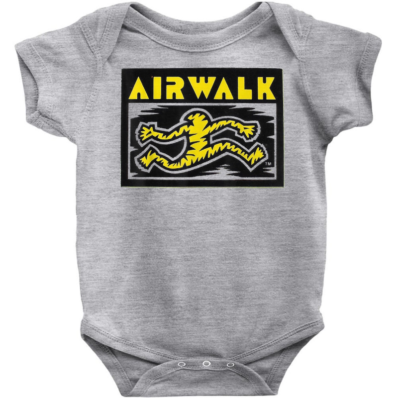 Running Man Airwalks Shoes Skateboard T Shirt Baby Bodysuit by cm-arts | Artistshot