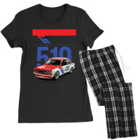 Bre Datsun 510 - Old Japanese Legend Car Women's Pajamas Set | Artistshot