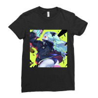 Cyberpunk Edgerunners Rebecca-mwoqs Ladies Fitted T-shirt | Artistshot