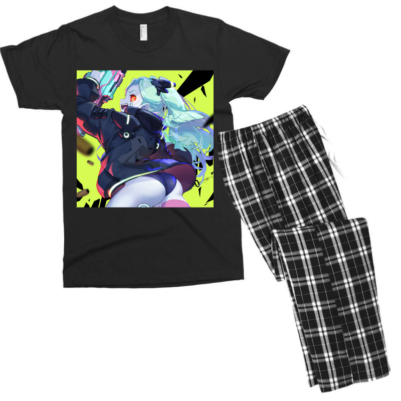 Cyberpunk Edgerunners Rebecca-mwoqs Men's T-shirt Pajama Set by webberkyla | Artistshot