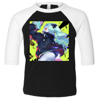 Cyberpunk Edgerunners Rebecca-mwoqs Toddler 3/4 Sleeve Tee | Artistshot