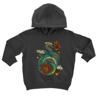 Chinese Dragon, Oriental Vintage, Symbolic, East Asian Culture, Japane Toddler Hoodie | Artistshot