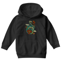 Chinese Dragon, Oriental Vintage, Symbolic, East Asian Culture, Japane Youth Hoodie | Artistshot