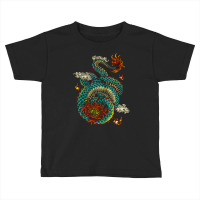 Chinese Dragon, Oriental Vintage, Symbolic, East Asian Culture, Japane Toddler T-shirt | Artistshot