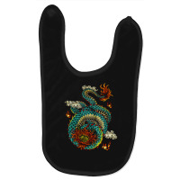 Chinese Dragon, Oriental Vintage, Symbolic, East Asian Culture, Japane Baby Bibs | Artistshot