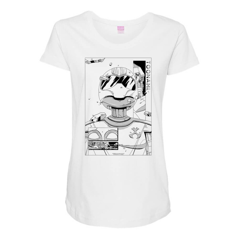 Toonami T.o.m. Rubble T Shirt Maternity Scoop Neck T-shirt by cm-arts | Artistshot