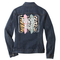 Nurse Aide Appreciation Nursing Aide T Shirt Ladies Denim Jacket | Artistshot