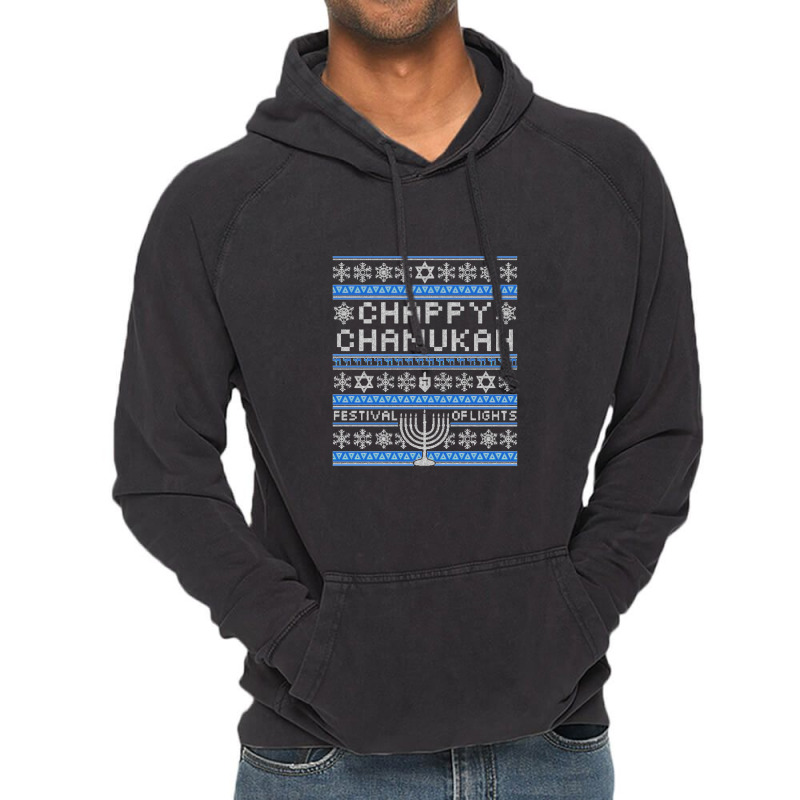 Chappy Chanukah Sweater, Hanukkah Vintage Hoodie | Artistshot