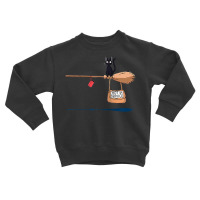 Studio Delivery Service Jiji Black Cat Anime 1 Raglan Baseball Tee Toddler Sweatshirt | Artistshot