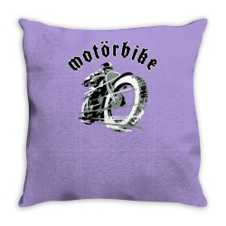 motorbike funny Throw Pillow | Artistshot