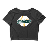 Oakland Baseball Vintage California Pride Love City Pullover Hoodie Crop Top | Artistshot