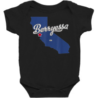 Berryessa California San Jose Ca Map Baby Bodysuit | Artistshot