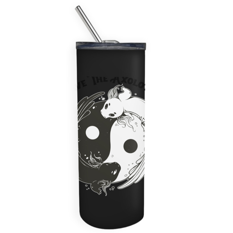 Save The Axolotls  (2) Skinny Tumbler | Artistshot