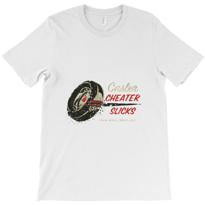 Cheater Slicks, Drag Race T-shirt Designed By Metengs