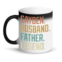 Cayden Husband Father Legend Father's Day Retro Magic Mug | Artistshot