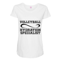 Hydration Specialist Waterboy Volleyball Team Manager T Shirt Maternity Scoop Neck T-shirt | Artistshot