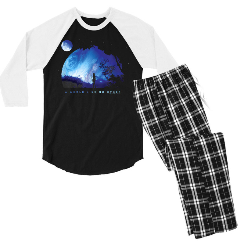 Avatar Na'vi Pandora A World Like No Other T Shirt Men's 3/4 Sleeve Pajama Set | Artistshot