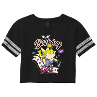 Rugrats Birthday Girl Angelica Scorecard Crop Tee | Artistshot