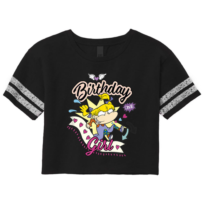 Rugrats Birthday Girl Angelica Scorecard Crop Tee by fywucakoj | Artistshot