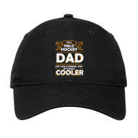 Field Hockey Dad Gift Field Hockey Father Player Gift Adjustable Cap | Artistshot