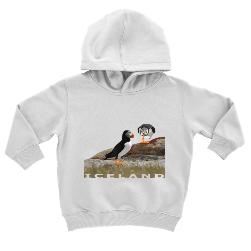 Iceland Puffin T Shirt Toddler Hoodie by cm-arts | Artistshot