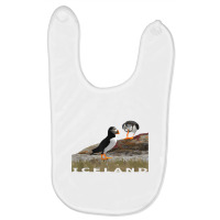 Iceland Puffin T Shirt Baby Bibs | Artistshot