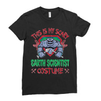 Halloween Costume For Ecologists Naturalist Earth Scientist Ladies Fitted T-shirt | Artistshot