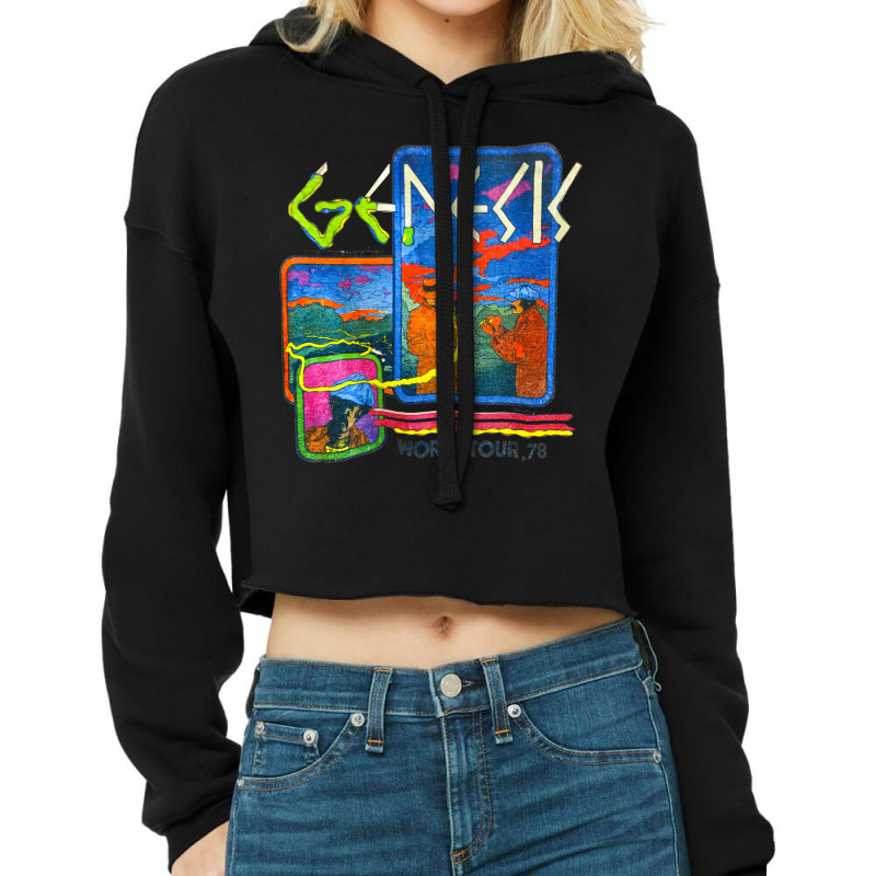 Genesis World, Genesis, World, Evangelion, Neon Genesis Evangelion, Ne Cropped Hoodie by cm-arts | Artistshot