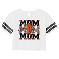 Basketball Mom Leopard Lightning Bolt Basketball Game Day T Shirt Scorecard Crop Tee | Artistshot