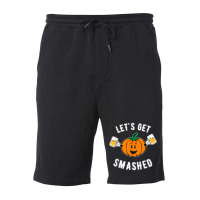 Let's Get Smashed Cute Pumpkin Beer T Shirt Fleece Short | Artistshot