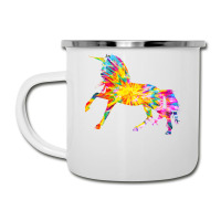 Tie Dye T  Shirt T I E D Y E U N I C O R N T  Shirt Camper Cup | Artistshot