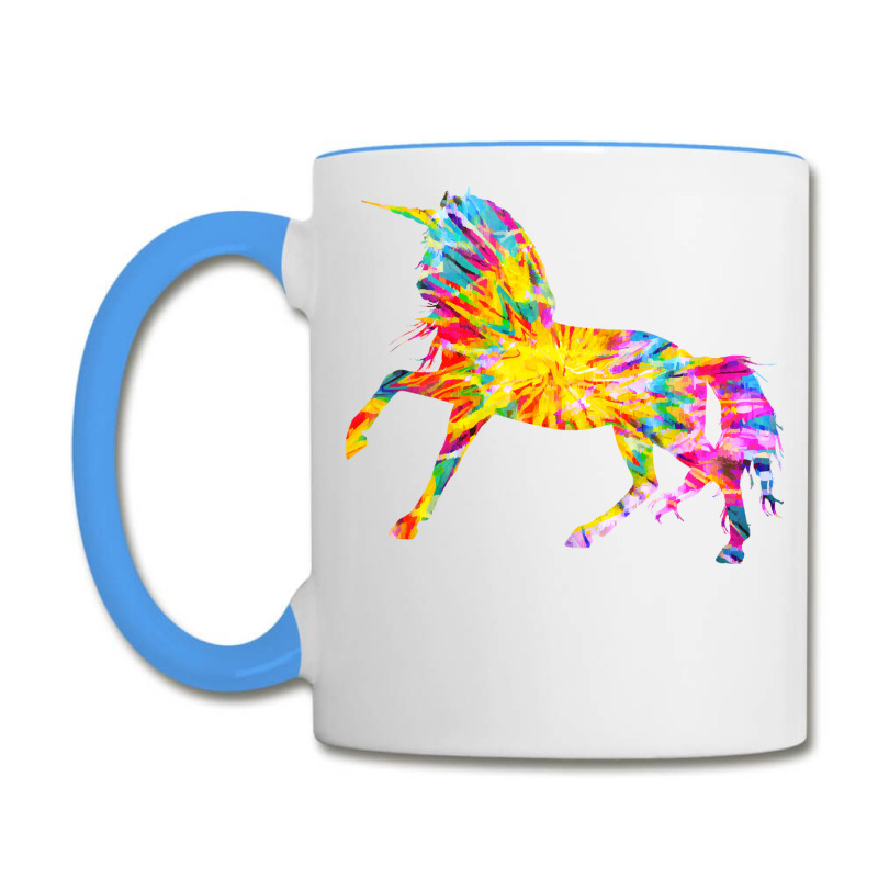 Tie Dye T  Shirt T I E D Y E U N I C O R N T  Shirt Coffee Mug | Artistshot