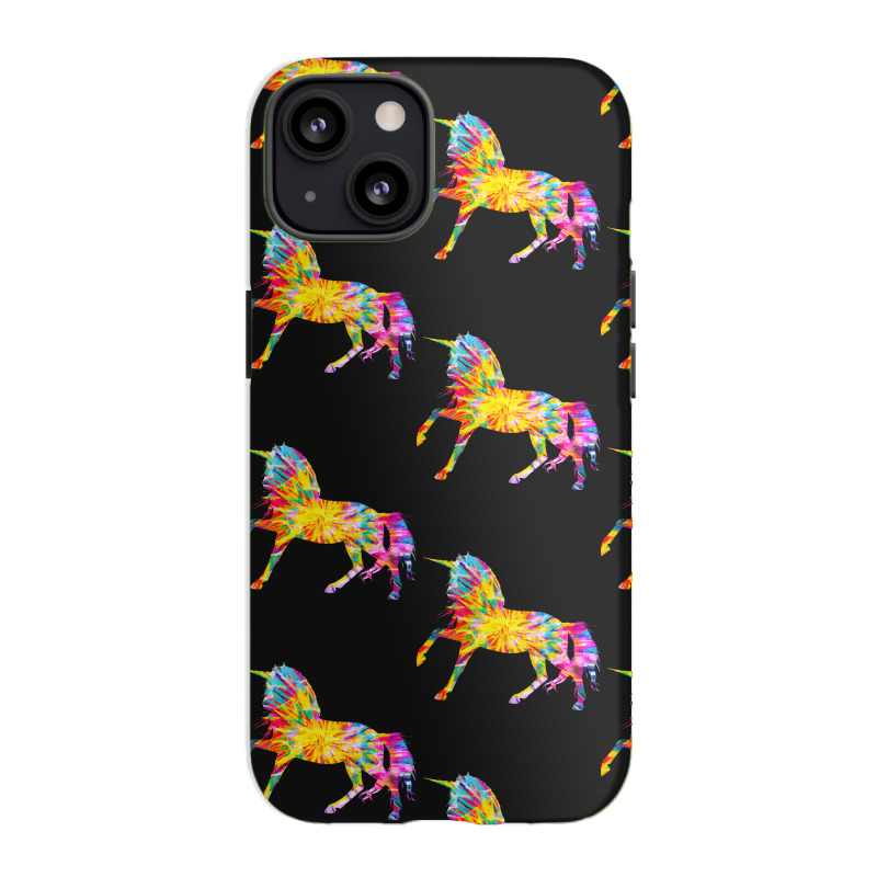 Tie Dye T  Shirt T I E D Y E U N I C O R N T  Shirt Iphone 13 Case | Artistshot