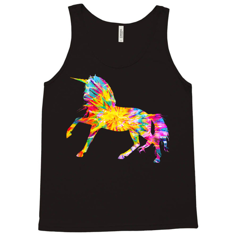 Tie Dye T  Shirt T I E D Y E U N I C O R N T  Shirt Tank Top | Artistshot