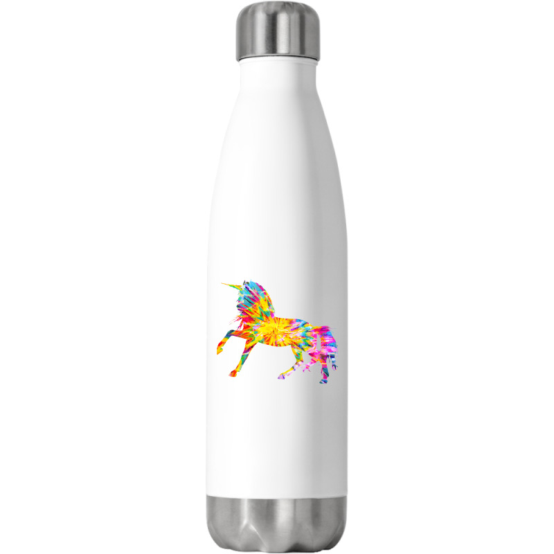 Tie Dye T  Shirt T I E D Y E U N I C O R N T  Shirt Stainless Steel Water Bottle | Artistshot