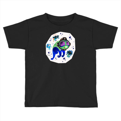 Futuristic Telepathic Alien Toddler T-shirt Designed By Handik4