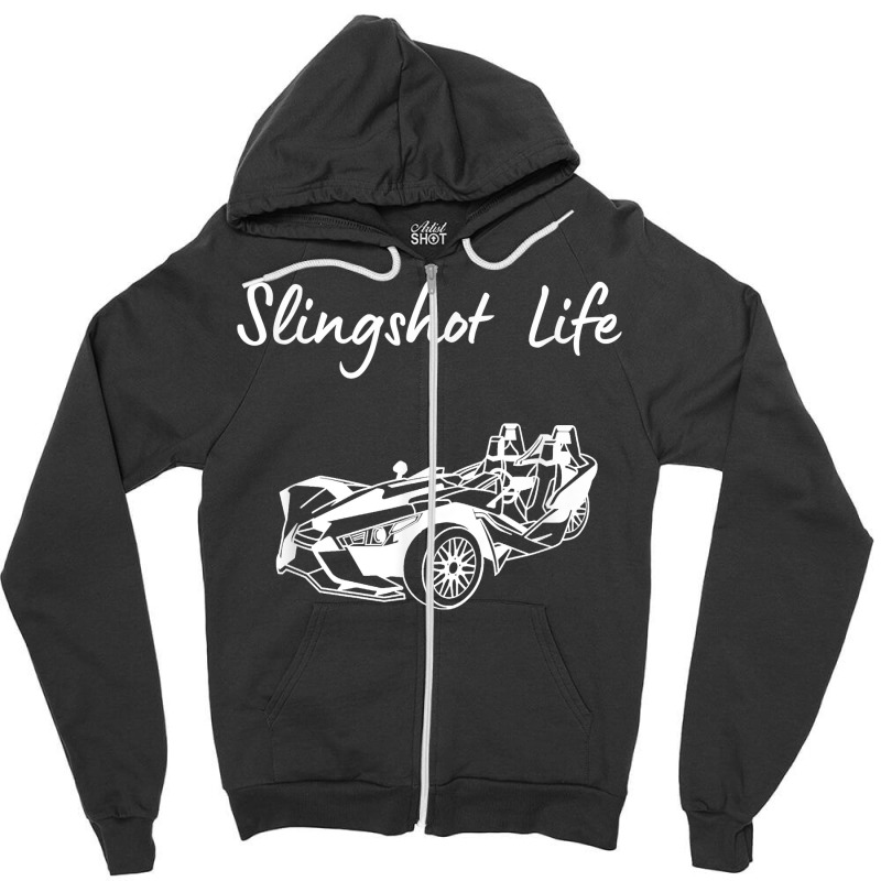 Slingshot Life T Shirt Zipper Hoodie | Artistshot