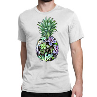 Succulent Garden Pineapple Botanical Tropical Artsy T Shirt Classic T-shirt | Artistshot