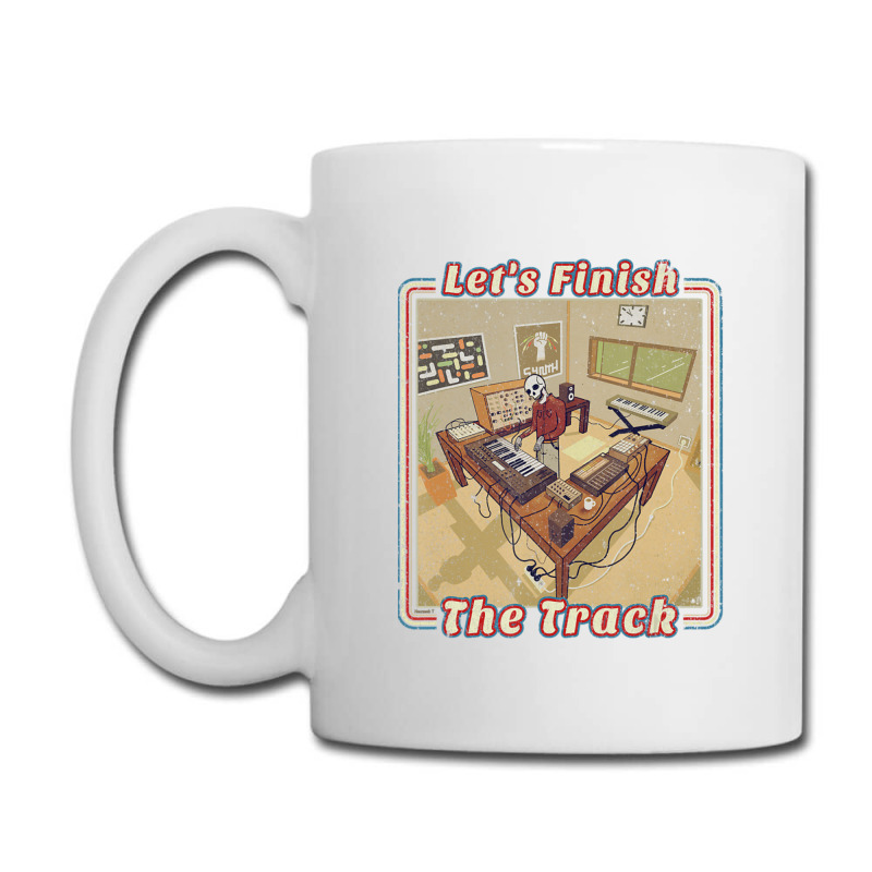 Electronic Music Producer With Synthesizer Coffee Mug | Artistshot