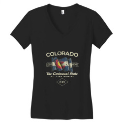 colorado 1876, colorado Women's V-Neck T-Shirt | Artistshot