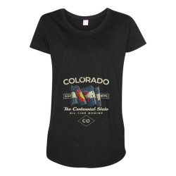 colorado 1876, colorado Maternity Scoop Neck T-shirt | Artistshot