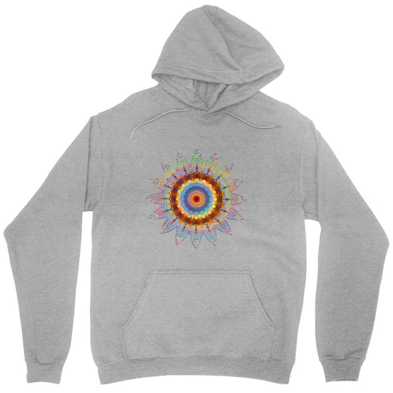 Mandala Sacred Geometry Prana Art Yoga Mantra Om Good Vibe Unisex Hoodie by fywucakoj | Artistshot