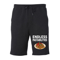 Endless Pastabilities Gifts Funny Pasta Spaghetti T Shirt Fleece Short | Artistshot