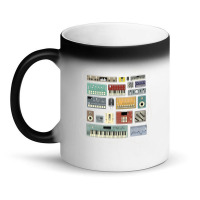 Electronic Musician Synthesizers And Drum Machine Dj 1.png Magic Mug | Artistshot