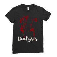 Dialysis Technician Nurse   Kidney Stethoscope Awareness Ladies Fitted T-shirt | Artistshot