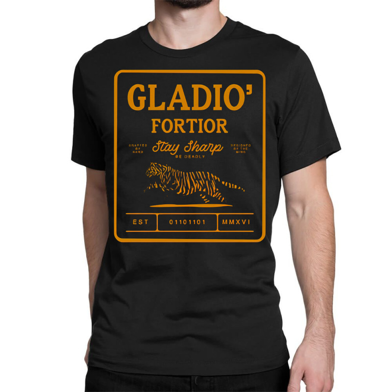 Gladio Tigris, Gladio, Tigris, The Gladio Tigris, Gladio Tigris Art, G Classic T-shirt by cm-arts | Artistshot